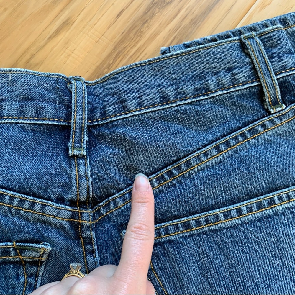 Imogene And Willie Jeans Harper Vidalia Mills Selvedge Button Fly Size 26 x 31 - Picture 8 of 13